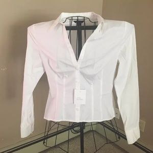 Victoria's Secret shirt, size s, white,
